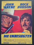 269: Die Unbesiegten ( The Undefeated ) ( Andrew V. McLaglen ) John Wayne, Rock Hudson, Tony Aguilar, Roman Gabriel, Marian McCargo, Bruce Cabot, Ben Johnson, Paul Fix,