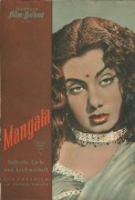 1958: Mangala ( Mehboob ) Dilip Kumar, Nimmi, Prem Nath, Nadira, Murad, Nilambai, Muquri, Sheela Nayak