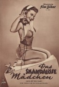 1434: Das skandalöse Mädchen ( Henry Levin ) Robert Cummings, Joan Caulfield, Elsa Lanchester, Melville Cooper, Audrey Long, Mary Wickes, Frank Orth, John Ridgely, Raymond Largay, Ian Wolfe, Frank Jenks, Tim Ryan, Mabel Paige, Kathleen Howard, Sarah Edwar