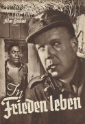1177: In Frieden leben ( Luigi Zampa ) Aldo Fabrizi, Mirella Monti, Gar Moore, John Kitzmiller, Heinrich Bode, Ave Ninchi, Ernesto Almirante, Aldo Silvani