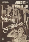 1004: Vorsicht Gespenster! ( Arthur Lubin ) Chuck Murray, Ferdinand Jones, Doktor Jackson, Camille Brewster, Gregory, Norma Lind, Charlie Smith Soda Jerk, Ted Lewis, Bud Abbott, Lou Costello, Richard Carlson, Joan Davis, Mischa Auer, Evelyn Ankers
