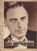 015: Johannes Riemann - Portrait eines Schauspielers  ( Sein Leben seine Filme )