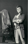 Franco Bonisolli ( Staatsoper Wien ) ( Tosca ) ( 1937 - 2003 ) Autogramm