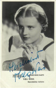Thea Weis Wien Film ( 1924 - 1999 ) signiert, Autogramm Foto Hämmerer