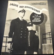 860: Jackie, der Schiffsjunge ( George Hill )  Jackie Coogan, Lars Hansen, Gertrude Olmstedt, Paul Hurst, Roy d´Arcy, Polly Moran,