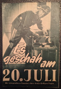 Es geschah am 20. Juli ( G. W. Pabst ) ( Motiv 2 ) Bernhard Wicki, Karl Ludwig Diehl, Carl Wery, Kurt Meisel, Erik Frey, Albert Hehn,