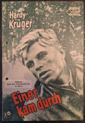 Einer kam durch (Roy Baker) Hardy Krüger, Colin Gordon, Michael Goodliffe, Terence Alexander, Andrew Faulds, Alec McCown