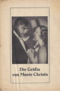 Zwischendruck: Die Gräfin von Monte Christo ( Karl Hartl ) Brigitte Helm, Lucie Englisch, Rudolf Forster, Gustav Gründgens, Oscar Sima, Matthias Wiemann,