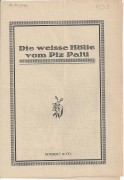 Kivur: Die weisse Hölle von Piz Palü Leni Riefenstahl, Ernst Udet, Gustav Diessl, Ernst Petersen,