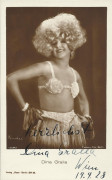 Dina Gralla Ross 1208/1 signiert, Autogramm 1928