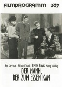 287: Der Mann der zum Essen kam ( William Keighley ) Bette Davis, Ann Sheridan, Monty Woolley, Richard Travis, Jimmy Durante, Billie Burke, Grant Mitchell, Reginald Gardiner, Elisabeth Fraser, 