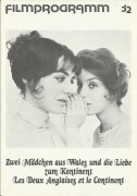 32: Zwei Mädchen aus Wales und die Liebe zum Kontinent ( Francois Truffaut ) Jean-Pierre Leaud, Kika Markham, Stacey Tendeter, Sylvia Marriott, Marie Mansart, Philippe Leotard, Irene Tunc, Annie Miller, Jane Lobre, Marie Irakane, Georges Delerue, Marcel B