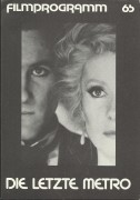 65: Die letzte Metro ( Francois Truffaut ) Catherine Deneuve, Gerard Depardieu, Jean Poiret, Heinz Bennent, Andrea Ferreol, Paulette Dubost, Sabine Haudepin, Jean-Louis Richard, Maurice Risch, Marcel Bergert, Richard Bohringer, Jean-Pierre Klein, Franck P
