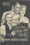 873: Du bist die Rose vom Wörthersee (Hubert Marischka) Hans Moser, Curd Jürgens, Marte Harell, Grethe Weiser, Waltraut Haas, Oskar Sima, Franz Marischka, Ludwig Schmitz