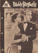 Daddy Langbein,  Fred Astaire,  Leslie Caron,  Thelma Ritter,