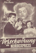 1232: Verschwörung im Nordexpress,  ( Alfred Hitchcock ) Farley Granger, Ruth Romanm, Robert Walker,