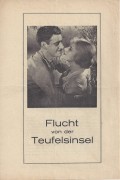 Zwischendruck: Flucht von der Teufelsinsel ( Wesley Ruggles ) Ronald Colman, Ann Harding, Dudley Digges, Louis Wolheim, 