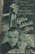 102: Gitta entdeckt ihr Herz ( Carl Fröhlich ) Gitta Alpar, Gustav Fröhlich, Paul Kemp, Tibor von Halmay,Leonard Steckel, Oskar Sabo, Blandine Ebinger, Gerhard Damman, Heinz Sarnow, Fritz Spira
