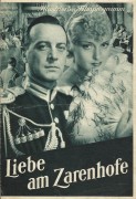 Ohne Nummer: Liebe am Zarenhofe ( Georg Jacoby ) Ernst Dumcke, Max Gülstorff, Iwan Petrowitsch, Walter Steinbeck, Eduard von Winterstein, Tibor von Halmay, Hans Junkermann, Adele Sandrock, Camilla Horn, Susi Lanner, Maja Feist, Mara Jakisch
