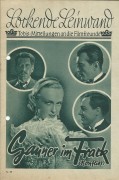 020: Gauner im Frack ( Johannes Riemann ) Camilla Horn, Paul Klinger, Karl Martell, Karl Günther, Karl Heinz Schroth, Josefine Dora, Charlott Daudert, Walter Steinbeck, Franz Arzdorf