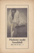 Zwischendruck: Madame sucht Anschluß ( das Lied ist aus ..) ( Geza von Bolvary ) Liane Haid, Willy Forst, Otto Wallburg, Margarete Schlegel, Fritz Odemar, Ernst Verebes, Hedwig Bleibtreu, 