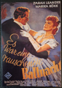 744: Es war eine rauschende Ballnacht ( Geza von Cziffra )  Zarah Leander, Marika Rökk, Hans Stüwe, Aribert Wäscher, Leo Slezak, Fritz Rasp, Paul Dahlke, Leopold von Ledebur, Karl Haubenreißer, Grete Greef Fabri,