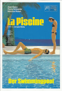 102: La Piscine - Der Swimmingpool ( Jacques Deray ) Alain Delon, Romy Schneider, Maurice Ronet, Jane Birkin, Paul Crauchet, Suzie Jaspard, Maddly Bamy, Thierry Chabert, Steve Eckardt, Ruth Price, Stephanie Fugain