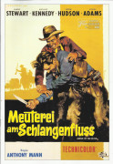 105: Meuterei am Schlangenfluss ( Anthony Mann ) James Stewart, Arthur Kennedy, Julie Adams, Rock Hudson, Jay C. Flippen, Lori Nelson, Chubby Johnson, Stepin Fetchit, Harry Morgan, Howard Petrie, Frances Bavier, Jack Lambert, Royal Dano, Frank Chase, Clif