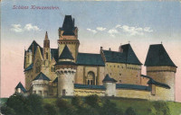 NÖ: Gruß aus Schloss Kreuzenstein 1912 herrliche Genaue Ansicht
