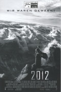 12193: 2012 ( Roland Emmerich ) John Cusack, Chiwetel Ejiofor, Amanda Peet, Oliver Platt, Thomas McCarthy, Thandie Newton, Danny Glover, Woody Harrelson, George Segal, Morgan Lily, John Billingsley, Jimi Mistry, Blu Mankuma, Liam James, Zlatko Buric, Beat