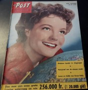 Die Post 1956 / 6:  Romy Schneider Cover !