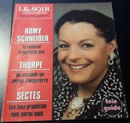 Le Soir Illustre 1978 / 2425:  Romy Schneider Cover !