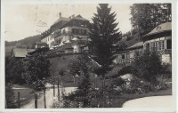 Steiermark: Gruß vom Hotel Gösing a.d. Mariazellerbahn mit Bahnstempel 1931