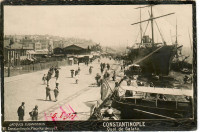 Türkei: Gruß aus Constantinople 1901 ( Quai de Galata ) ( Jacques Ludwigsohn )