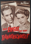 HP: Der Engel mit dem Flammenschwert ( Gerhard Lamprecht ) ( Braun - Rot ) Martin Benrath, Gertrud Kückelmann, Petra Peters, Siegfried Lowitz, Hilde Sessak,