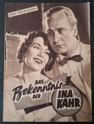 HP: Das Bekenntnis der Ina Kahr ( G. W. Pabst ) ( B Motiv ) Curd Jürgens, Elisabeth Müller, Margot Trooger, Ingmar Zeisberg, Albert Lieven,