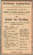 Wien II: Internationales Ausstellungs Theater im k.k. Prater 1892 Werbung Papier