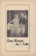 Zwischendruck: Zwei Herzen in 3/4 Takt ( Robert Stolz ) ( Geza von Bolvary ) Gretl Theimer, Willy Forst, Walter Janssen, Oskar Karlweiss, Szöke Szakall, Karl Ettinger, Paul Hörbiger,