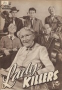 Lady Killers ( Alexander Mackendrick ) Alec Guinness, Peter Sellers, Herbert Lom, Cecil Parker, Danny Green, Jack Warner, Katie Johnson, Philip Stainton, Frankie Howerd, Phoebe Hodgson, Helene Burls, Evelyn Kerry, Edie Martin