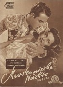 Mexikanische Nächte ( Richard Thorpe ) Esther Williams, Akim Tamiroff, Ricardo Montalban, John Carroll, Mary Astor, Cyd Charisse, Fortunio Bonanova, Hugo Haas, Jean Van, Joey Preston, Frank Puglia, Los Bocheros, Alan Napier