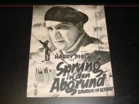 1951: Sprung in den Abgrund,  Harry Piel,  Elga Brink,