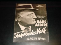 2808: Fahrendes Volk,  Hans Albers,  Francoise Rosay,