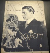 921: Konfetti ( Graham Cutts ) Jack Buchanan, Annette Benson, Sydney Fairbrother, Robin Irvine, Audree Sayre