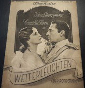 922: John Barrymore und Camilla Horn in: Wetterleuten ( Der rote Sturm ) ( Sam Taylor ) John Barrymore, Camilla Horn, Louis Wolheim, Boris de Fas, George Fawcett, Ulrich Haupt