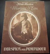 924: Marquis d´Eon Der Spion der Pompadour ( Karl Grune ) Liane Haid, Alfred Gerasch, Agnes Esterhazy, Fritz Kortner, Mona Maris, Dene Morel, Karl Graumann, H. Malikoff, Dr. Manning
