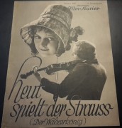 937: Heut spielt der Strauß ( Der Walzerkönig ) ( Conrad Wiene ) Alfred Abel, Hermine Sterier, Imre Raday, Wilhelm Schmieder, Antonie Jächel, Lillian Ellis, Ferdinand Bonn, Trude Hesterberg, Jakob Tiedtke, Paul Hörbiger, Eugen Neufeld, Jack Mylong-Münz