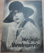 959: Die grosse Abenteurerin ( Dr. Robert Wiene ) Lily Damita, Georg Alexander, Paul Hörbiger, Fred Solm, Felix de Pomes, Trude Hesterberg, Heinrich Schroth, Rudolf Lettinger, Paul Rehkopf,