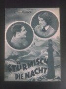 1450: Stürmisch Die Nacht ( Leuchtturm ) ( Curt Blachnitzki ) Walter Jankuhn, Maria Solveg, Maria Ney, Hertha Guthmar, Mizzi Griebl, Bernhardt Goetzke, George John, Carl Palkenberg, Alfred Loretto, Otto Hartmann, Otto Glaser, Lewis Brody