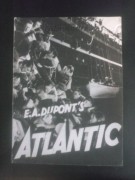 1275: Atlantic (E. A. Dupont) Fritz Kortner, Elsa Wagner, Heinrich Schroth, Julia Serda, Elfriede Borodin, Lucie Mannheim, Franz Lederer, Hermann Vallentin, Willy Forst, Theodor Loos, Georg John, Dr. Phillip Manning, Georg August Koch, Syd Crosley