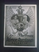 2031: Der Dämon Russlands Rasputin ( Richard Boleslavsky ) John Barrymore, Lionel Barrymore, Ethel Barrymore, Ralph Morgan, Diana Wynyard, Ted Alexander, C. Henry Gordon, Edward Arnold
